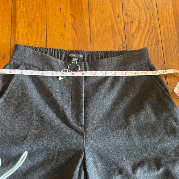 Soft Wool Flannel Eileen Fisher Pant - Picture 4 of 7